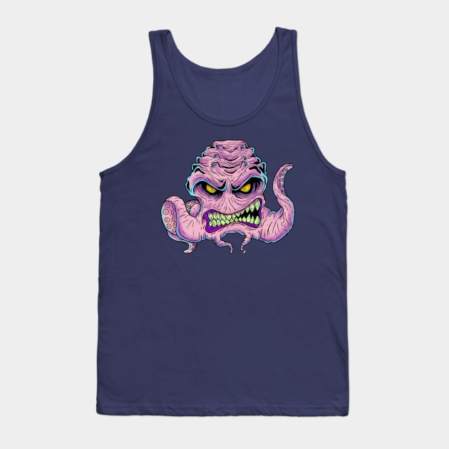 Krang - Tortugas Ninja Tank Top by zombirriondo